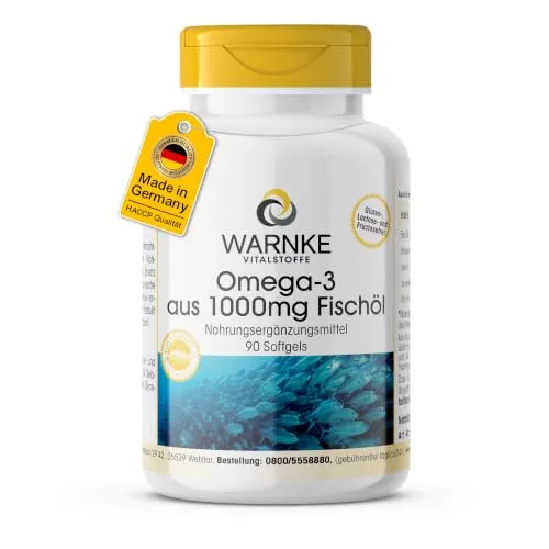 Fischöl Omega 3 Kapseln 1000mg
