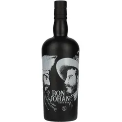 Ron Johan Dark Rum 42% Vol. 0,7l - Premium Rum aus der Steiermark, destilliert aus hochwertiger Zuckerrohrmelasse und gereift in amerikanischen Eichenfässern. Genießen Sie ein authentisches Geschmackserlebnis ohne Farb- und Aromastoffe.