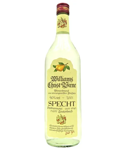 Specht Williams-Christ-Birne 40%vol. 1 Liter