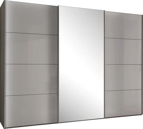 WIEMANN Schwebetürenschrank Kos mit Spiegeltür und Schattenfuge