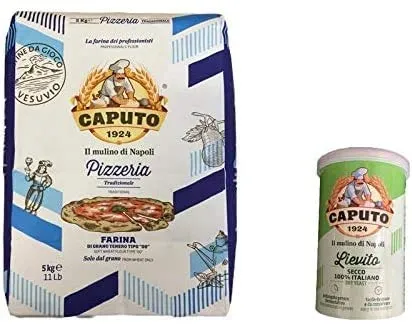 Mehl Pizzeria Caputo Kg. 5 + 100 g Trockenhefe