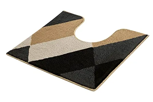 Kleine Wolke Badematte Ayana - Badematte mit rutschhemmender Beschichtung, ideal für ein modernes Badezimmer. Der leichte Hoch-Tief-Effekt und das Rauten-Design sorgen für stilvolle Akzente.