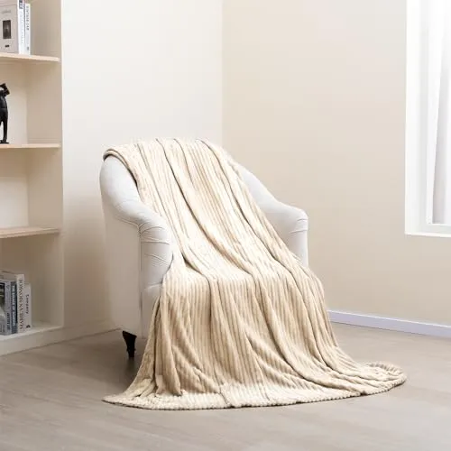 Paco Home Kuscheldecke Flauschig Wohnzimmerdecke Überwurfdecke Kuschelige Couchdecke Bett Weiche Decke Wohndecke Sofa, Farbe:Camel, Größe:150x200cm