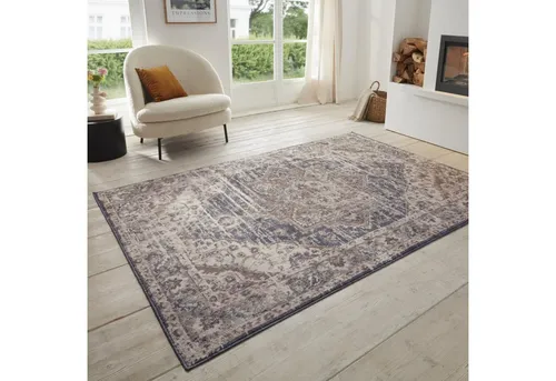 HANSE Home Teppich Sand, rechteckig, Höhe: 8 mm, Kurzflor, Läufer, Orient, Vintage, Wohnzimmer, Schlafzimmer, Esszimmer