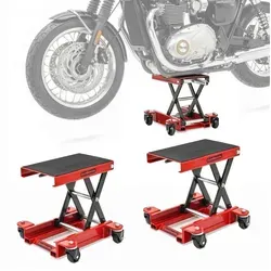 ConStands Motorradheber HR1 Mini-Lift Mover bis 500 kg rot