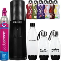 SodaStream Terra Wassersprudler Mega Pack – 2 Flaschen 0,5L + 1L + Bolero