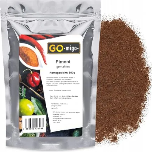 Piment gemahlen 500g Premium Qualität- GOmigo