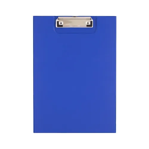 DESKA D.RECT A5 PVC Z KLIPEM I OKŁADKĄ NIEBIESKA