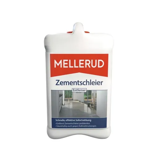 Mellerud Zementschleier Entferner 2,5 l - Spezialreiniger - Effektiver Spezialreiniger zur Entfernung von Zementschleiern auf Steinoberflächen. Ideal für die gründliche Reinigung und Pflege Ihrer Fliesen und Natursteine.