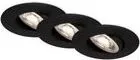 BRILONER KULANA JET LED Einbaustrahler Bad, 3er Set, IP65 - Deckenleuchten für das Badezimmer, stufenlos dimmbar und schwenkbar für individuelle Lichtgestaltung, ideal für feuchte Umgebungen dank IP65 Schutz.