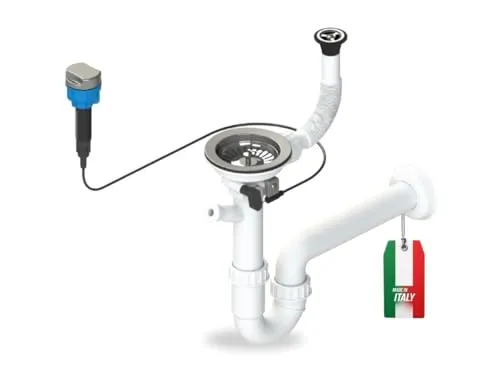 GRANMASTER Automatischer Siphon für Küchenspülen – Platzsparend und Funktional