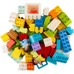 LEGO® DUPLO® Steine Bunt Gemischt – 25 Stück für kreativen Bauspaß - Entdecken Sie 25 bunte LEGO DUPLO Steine für endlosen Spielspaß! Ideal für kleine Baumeister ab 1,5 Jahren, fördern diese Steine Kreativität und Motorik. Perfekt für kreative Bauprojekte und fantasievolles Spiel!