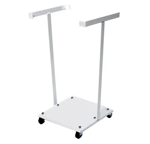 OSWALD Transportgeräte Müllsackständer - fahrbar für 240 Ltr. Müllsäcke - Transportwagen für große 240 Ltr. Müllsäcke, pulverbeschichtet und stabil. Mit 4 Lenkrollen und einer Tragfähigkeit von 30 kg, ideal für einfache Handhabung und Transport.