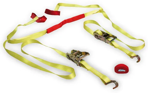 LAS Spanngurt 10323 Motorrad Verzurrsystem, 6-tlg., 5m in schwarz von LAS