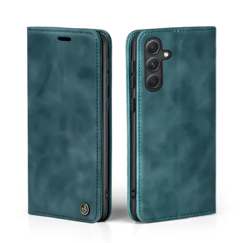 Hülle für Samsung Galaxy A55 5G Handytasche Klapphülle Handyhülle Cover Türkis