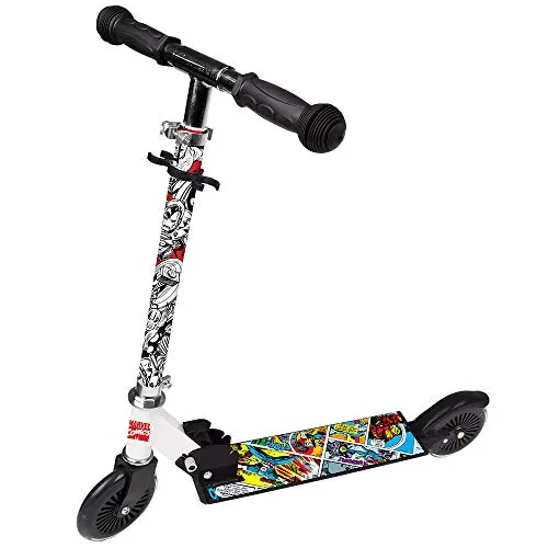 Disney Faltbarer Avengers Scooter in weiß von Disney
