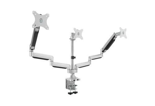 RICOO Monitor-Halterung TS9911 für 3 Monitore - Höhenverstellbare Tischhalterung für bis zu 3 Monitore (13