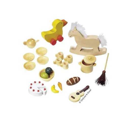 Accessoires für das Puppenhaus, Goki Puppenhaus-Zubehör 23