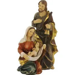 Krippenfigur Heilige Familie 25 cm Polyresin Deko Weihnachtskrippe