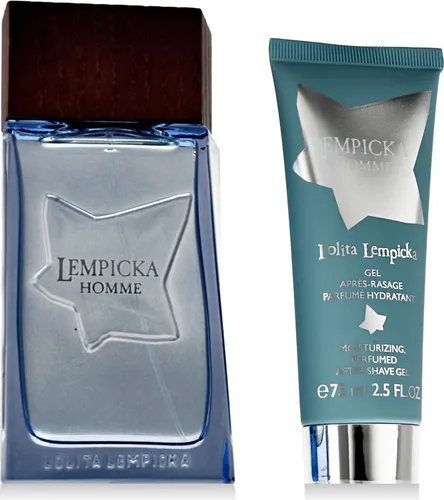 Lolita Lempicka Homme Geschenkset - Edt Spray 100ml & After Shave Gel 75ml - Herrendüfte: Exquisites Geschenkset mit verführerischem Duft und pflegendem After Shave Gel für den modernen Mann.