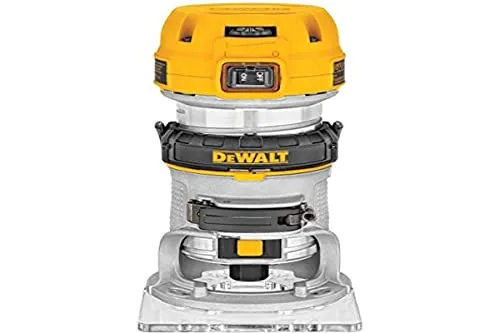 DeWalt D26200-QS Oberfräse - Präzise Oberfräse für professionelle Holzarbeiten, mit kraftvollem Motor und einstellbarer Drehzahl für optimale Ergebnisse.