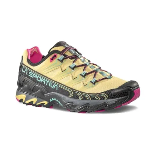 La Sportiva Ultra Raptor II Women - Technischer Trailschuh - Laufschuhe für Damen, leichter und atmungsaktiver Fast-Hiking Schuh, ideal für rasante Tagestouren mit optimaler Dämpfung und perfekter Fußumhüllung.