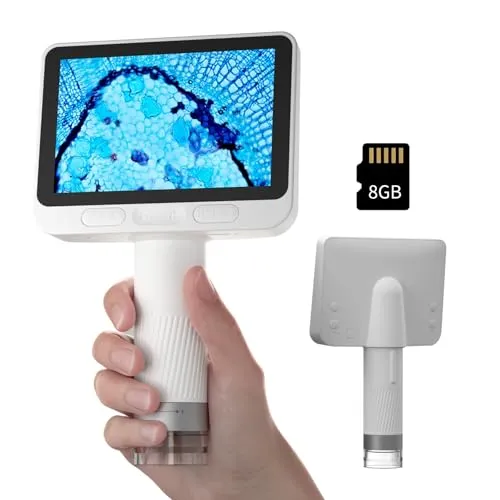 BEAVERLAB Mikroskop für Kinder, digitales Mikroskop 100X-1600X, 4,0