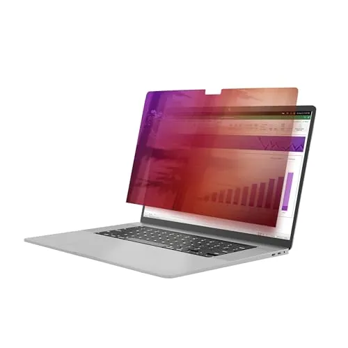StarTech.com 14in MacBook Pro 21/23 Privacy Screen - Displayfilter mit Microlouver-Technologie für optimale Privatsphäre und reduzierter Augenbelastung; doppelseitig nutzbar für maximale Flexibilität und Komfort.