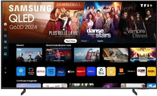 Samsung QLED Fernseher 75Q60D in silber von Samsung