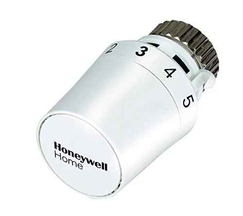 Honeywell Home Heizkörper Thermostatkopf Thera-5 - Thermostatkopf für Heizkörper mit M30 x 1,5-Anschluss, energieeffizient und spart bis zu 6% Heizkosten. Modernes Design und einfache Montage.