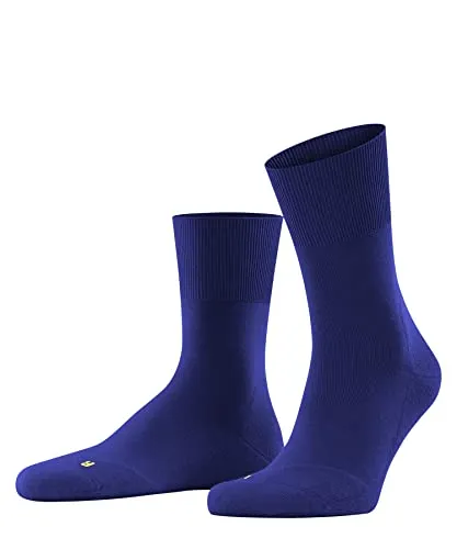 FALKE Unisex Socken Run U So Baumwolle Funktionsmaterial einfarbig 1 Paar, Blau Imperial 6065, 42-43