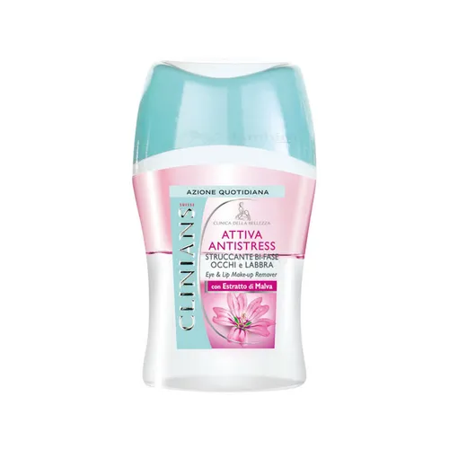 CLINIANS Biphasischer MakeUp Entferner Augen & Lippen Malve 150ml