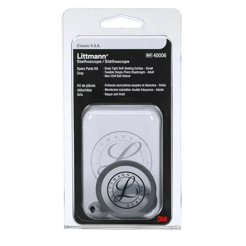 3M Littmann Stethoskop Ersatzteil-Set Classic II S.E. 40006 - Hochwertiges Zubehör für 3M Littmann Stethoskope, sorgt für optimale Funktionalität und Langlebigkeit.