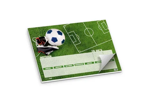itenga Schreibtischunterlage itenga Schreibtischunterlage Fußball DIN A3 50 Bla