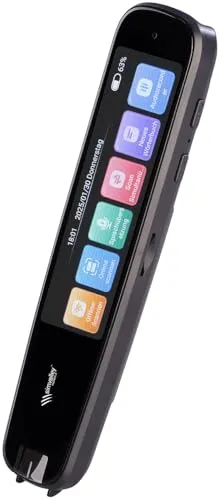 simvalley MOBILE Instant-Übersetzer-Stift - Sprachübersetzer mit 142 Online-Sprachen und Scan-Funktion, ideal für Reisen und Legastheniker: Vorlesen von Übersetzungen und 5 Stunden Akkulaufzeit.