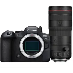 Canon EOS R6 Mark II + RF 24-105 mm F/2.8 L IS USM Z | ✔️ Temporär mit Kostenlose Geschenkbox i.W.v. 160 € | Premium-Servicepaket i.W.v. 119, | 5 Jahre kostenlose Garantie | Canon Pro Lease