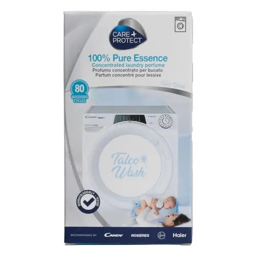 CARE + PROTECT Wäscheparfüm Talco Wash 400 ml - Waschmittel mit langanhaltendem, allergenfreiem Duft. Ideal für alle Stoffe, hält bis zu 5 Wochen und ist perfekt für empfindliche Haut.