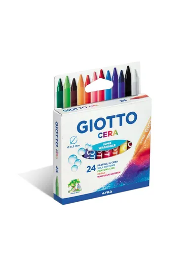 Giotto Cera Wax Crayons 24 pcs BL