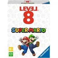 Ravensburger Super Mario Level 8 - Spannendes Kartenspiel für 2-6 Spieler ab 8 Jahren mit abwechslungsreichen Level-Anzeigern und großem Spielspaß!