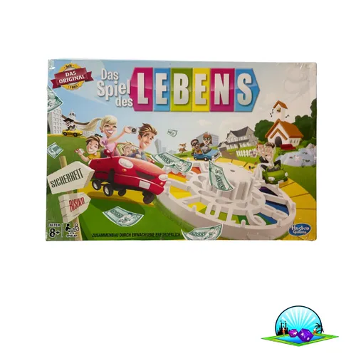Das Spiel des Lebens Hasbro 2015 - Familienspiel für spannende Spielabende - Gesellschaftsspiel für 2-6 Spieler ab 8 Jahren, bietet strategischen Spielspaß und ist ideal für Familienunterhaltung.