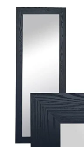 BD ART Wandspiegel Groß Dekorativ Garderobenspiegel Ganzkörperspiegel 150x50cm Hermannstadt Lärche für das Wohnzimmer Badzimmer