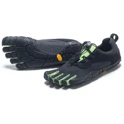 Vibram Herren V-Run Retro Green Black Sneaker, 48 EU - Laufschuhe mit optimaler Balance aus Traktion und Strapazierfähigkeit für ein unvergessliches Lauferlebnis.