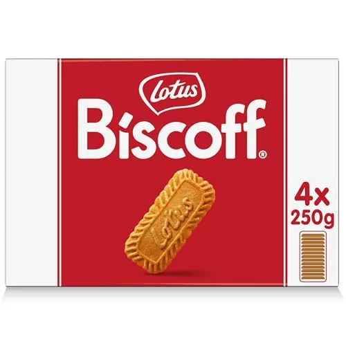 Lotus Biscoff | Karamellisierter Keks | Vegan | 1 kg Familienpaket - Genießen Sie die knusprigen Lotus Biscoff Kekse mit ihrem einzigartigen karamellisierten Geschmack. Ideal für Kaffee, als Snack oder zum Teilen. Hergestellt aus natürlichen Zutaten, vegan und ohne künstliche Zusätze.