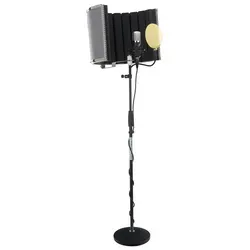 Pronomic Mikrofon CM-22 Studio Großmembranmikrofon Komplettset - Professionelles Mikrofon für Studioaufnahmen mit goldbedampfter Membran und FET-Technik für warmen Sound. Inkl. Ständer, Micscreen, Kabel & Transportkoffer – ideal für Gesang und akustische Instrumente!