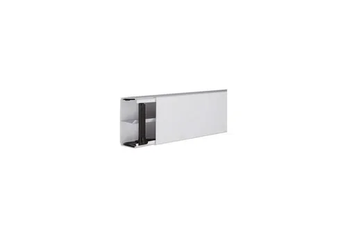 tehalit Leitungsführungskanal LF 60x90 mm - 2m lichtgrau - Sonstige Elektroinstallationsartikel, ideal für die sichere und ordentliche Leitungsverlegung mit fester Trennwand und vormontierten Kupplungen für einfache Montage.