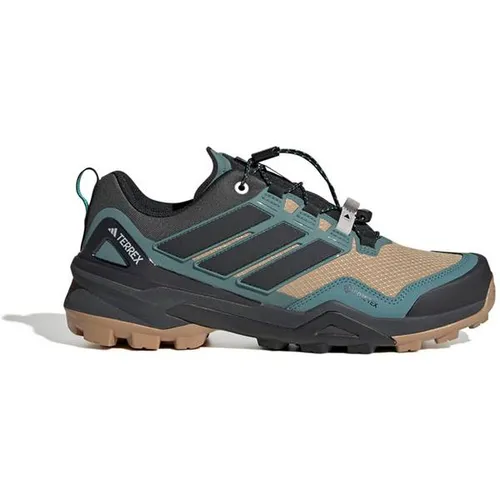 Wanderschuh ADIDAS TERREX SKYCHASER GORE-TEX, Gr. 48 - Wanderschuhe, wasserdicht mit GORE-TEX Membran für optimalen Wetterschutz und hohe Agilität dank Lightstrike Dämpfung – ideal für jedes Terrain!