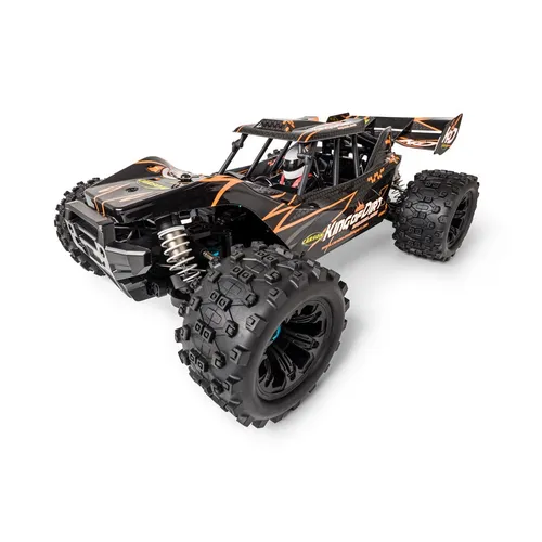 Carson 500409064 1:8 King of Dirt Cage 4S RTR - RC Buggy, Offroad Spaß mit 80 km/h und hochwertigem Alu-Chassis