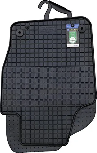 PETEX Gummimatten für VW Polo und Cross Polo in schwarz von PETEX