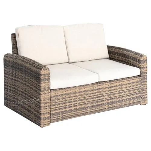 Gartensofa Selenim 2-Sitzer Beige von Hespéride