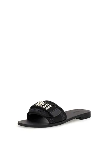 Guess Elyze 3 FLGEL3ELE19BLACK Damen-Sneaker in schwarz von GUESS